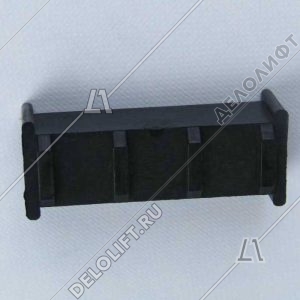 Вкладыш башмака направляющей кабины/противовеса, T - 10 мм, L - 100 мм