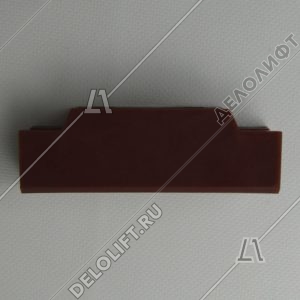 Вкладыш башмака направляющей кабины/противовеса, BFK10, L - 120 мм