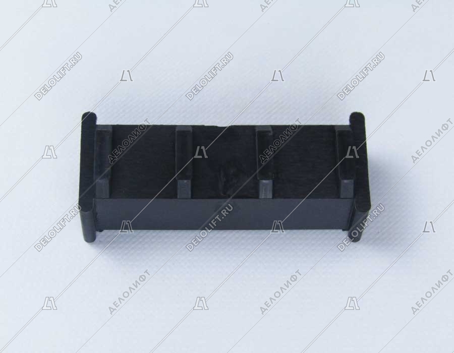 Вкладыш башмака направляющей кабины/противовеса, 100x30x28 мм