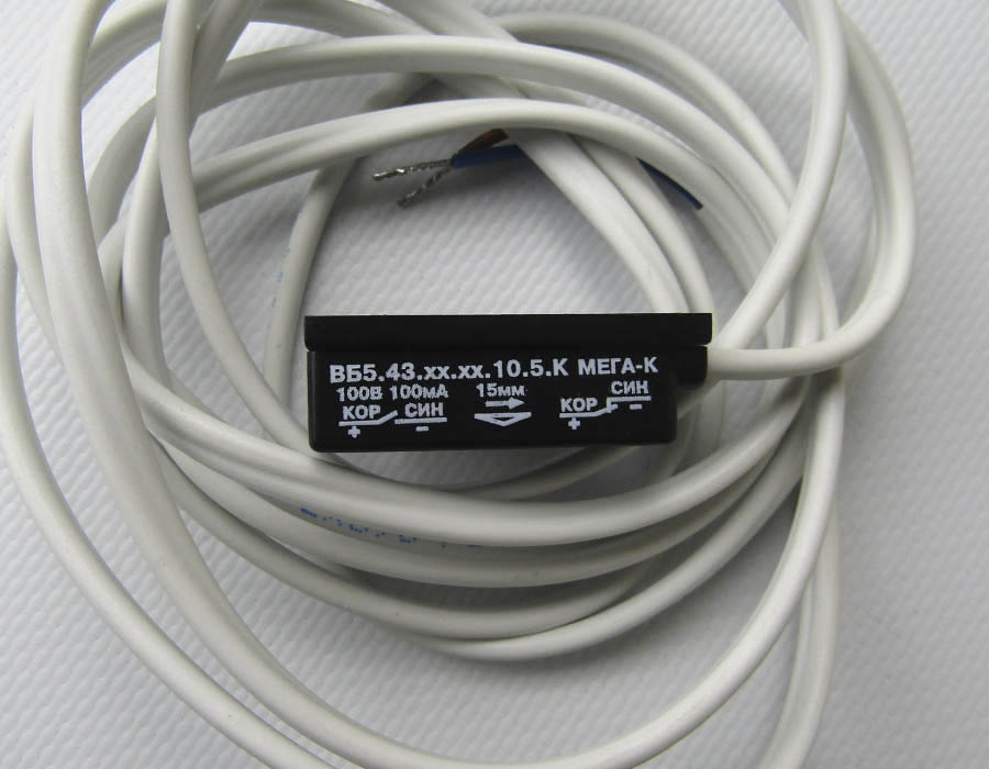 Выключатель бесконтактный, ВБ5.43.хх.хх.10.5.К, магниточувствительный