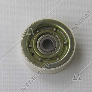 Ролик каретки дверей, PAX, AT120, D - 55 мм, d - 10 мм, H - 16 мм, h - 8 мм (Россия)