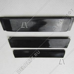 Вкладыш башмака направляющей кабины/противовеса, 25х115 мм (комплект 3 штуки)