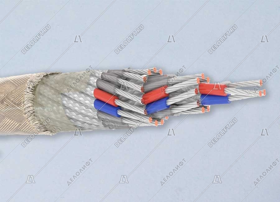 Кабель бортовой КПЛМ, 14x1 мм, плоский, морозостойкий