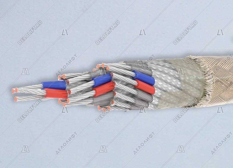 Кабель бортовой КПЛМ, 10x0,2 мм, плоский, морозостойкий