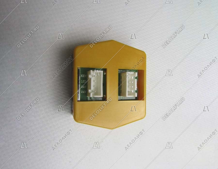 Кнопка вызова, "вниз", GP-PCB, 24V, красная подсветка