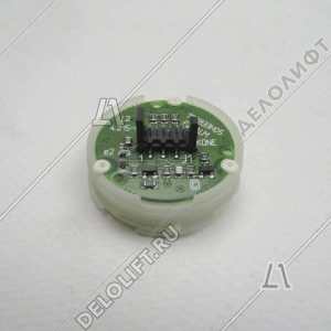 Базовый элемент кнопки "Тревога", KSS, без ободка, янтарная подсветка