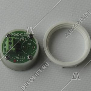 Кнопка вызова/приказа, Achille, отмена, красная подсветка (разъем MLK)