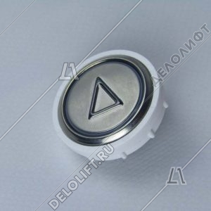 Кнопка вызова/приказа, Achille, стрелка, красная подсветка (разъем MLK)