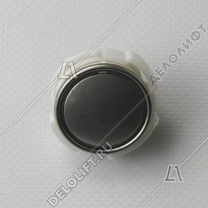 Кнопка вызова/приказа, тип АК1-01-Кр, без символов, красная подсветка