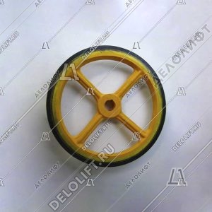 Колесо привода поручня, Ares, D - 444 мм, W -33 мм