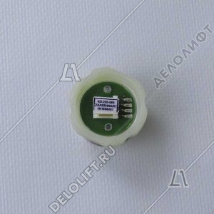 Кнопка вызова/приказа, КЛ-220-060 RL, красная подсветка