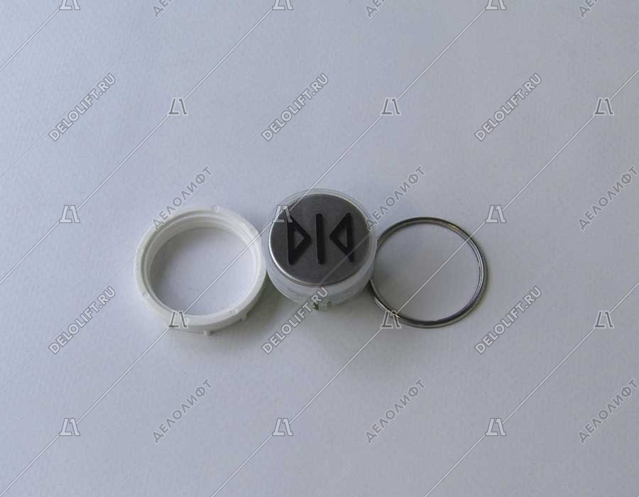 Кнопка вызова/приказа, Venus, закрытие дверей, красная подсветка (разъем MLEP TH)