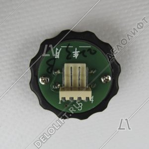 Кнопка вызова/приказа, A311, синяя подсветка