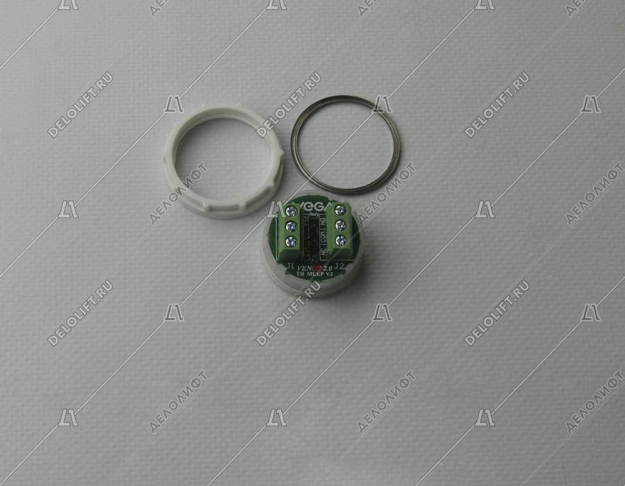 Кнопка вызова/приказа, Venus, стрелка, красная подсветка (разъем MLEP TH)