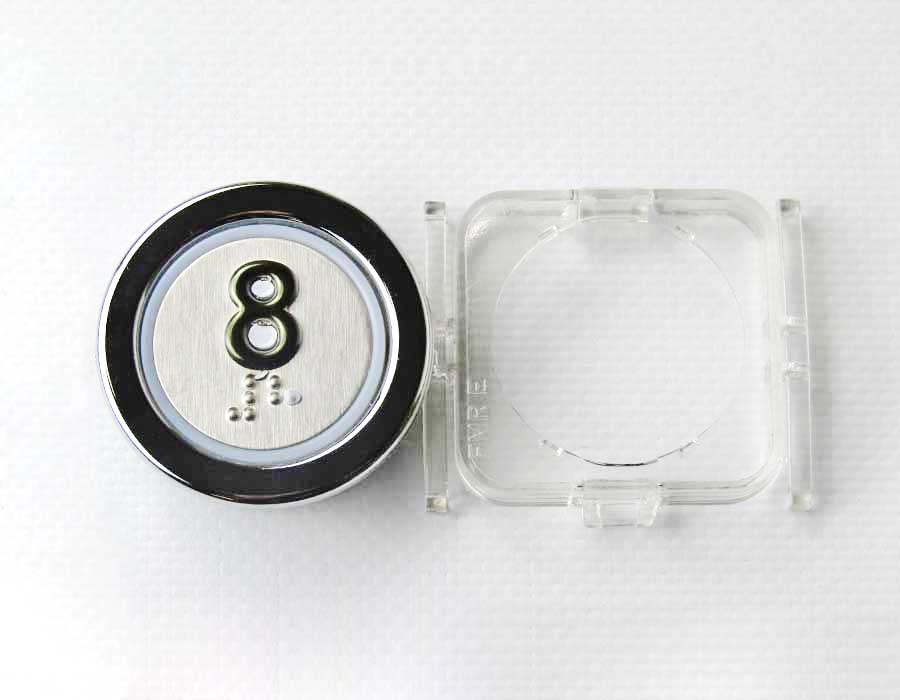 Лифтовые кнопки с подсветкой KLEEMANN