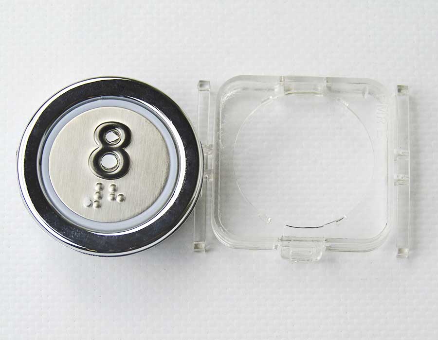 Лифтовые кнопки с подсветкой KLEEMANN