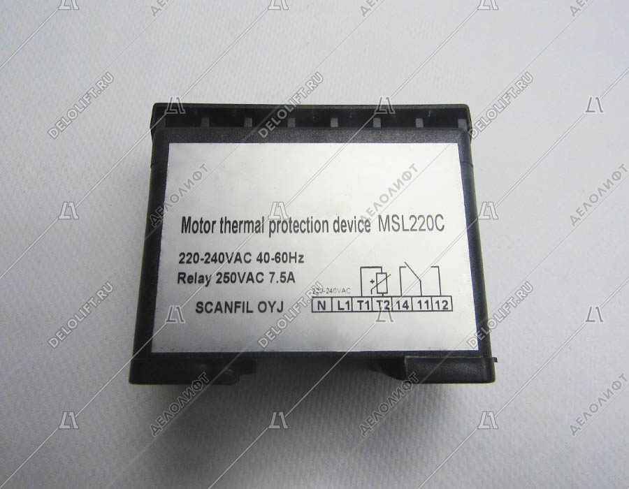 Тепловая защита, MSL220C, 220-240V, 7,5A