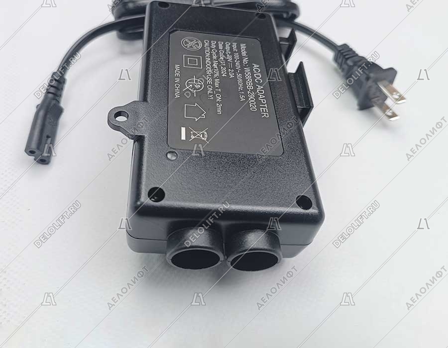 Блок питания, W58RBB-290020, ввод: 100-240VAC, 1,5A, вывод: 29VDC, 2,0A, 50/60 Гц