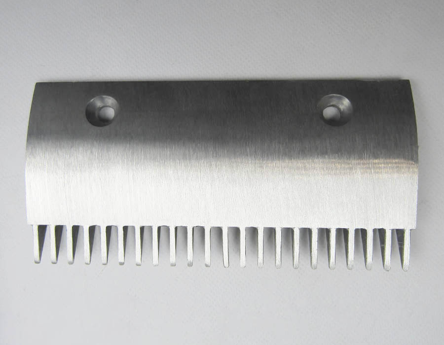 Гребенка входной площадки, SCE, 22 зубца, 198x97 мм, центральная, алюминий