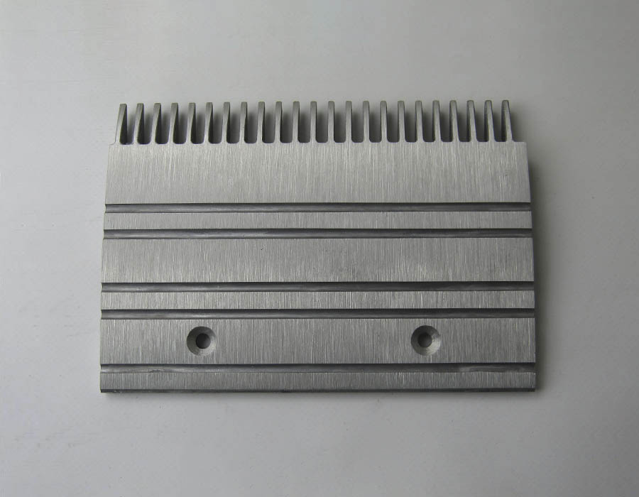Гребенка входной площадки, 506NCE/XO508, 23 зубца, 198x140 мм, левая, алюминий