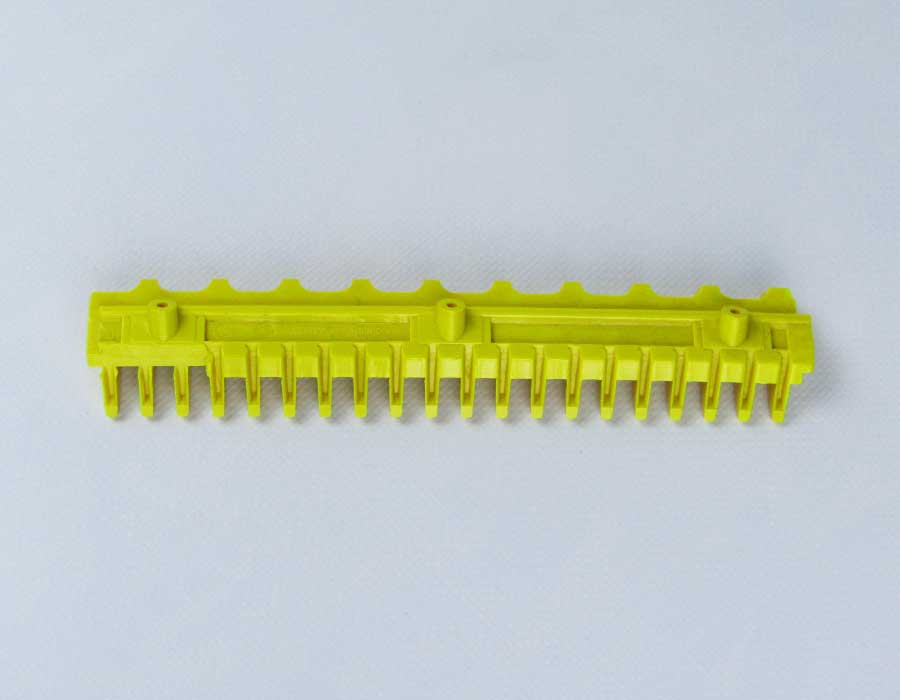 Демаркационная линия, фронтальная, 506 NCE, L - 171 мм; 20 зубцов, желтая