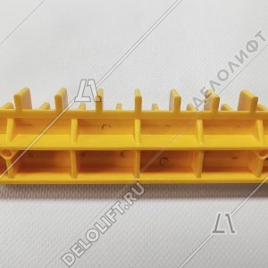 Демаркационная линия, фронтальная, 1200М, 9 зубцов, желтая