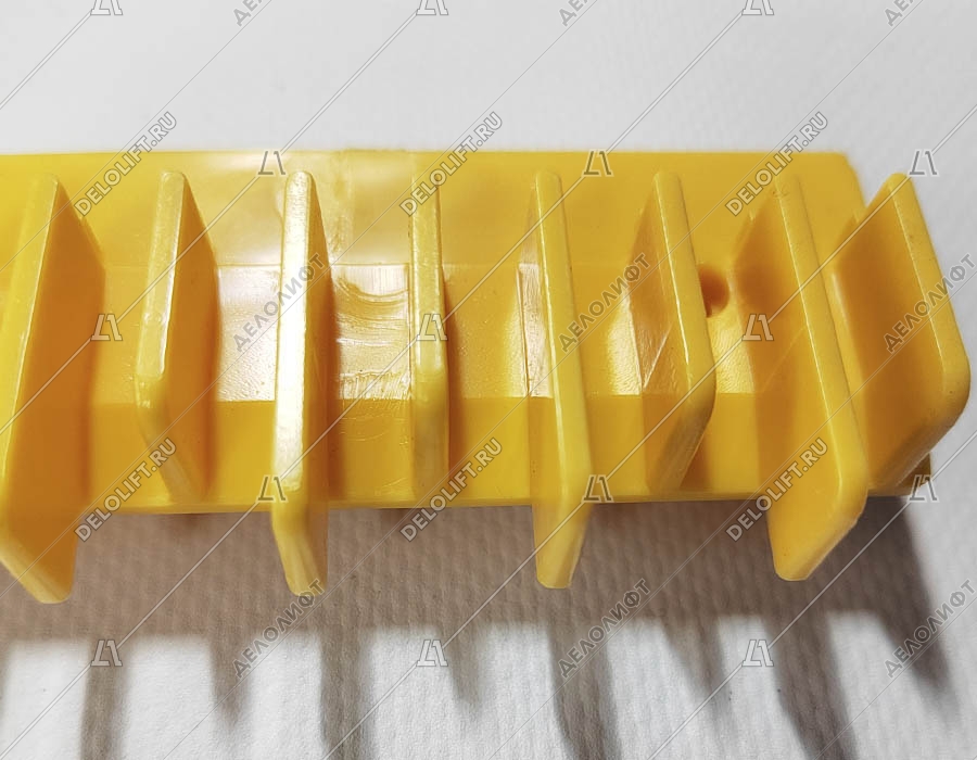 Демаркационная линия, фронтальная, 1200R, 11 зубцов, желтая