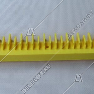 Демаркационная линия, фронтальная, 1200L, 11 зубцов, желтая