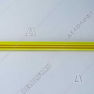 Демаркационная линия, L - 337 мм, желтая