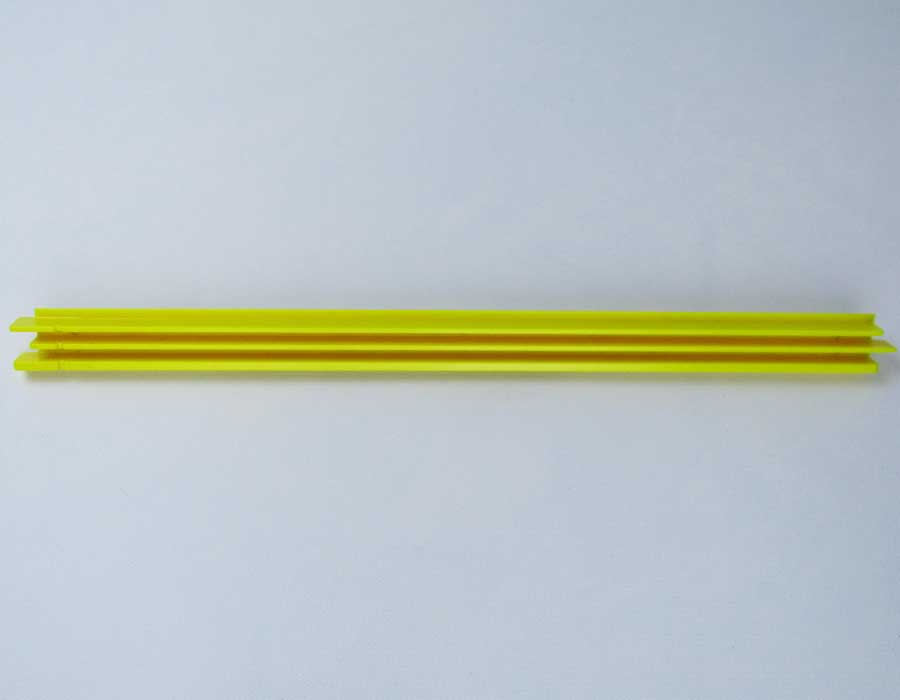 Демаркационная линия, L - 337 мм, желтая