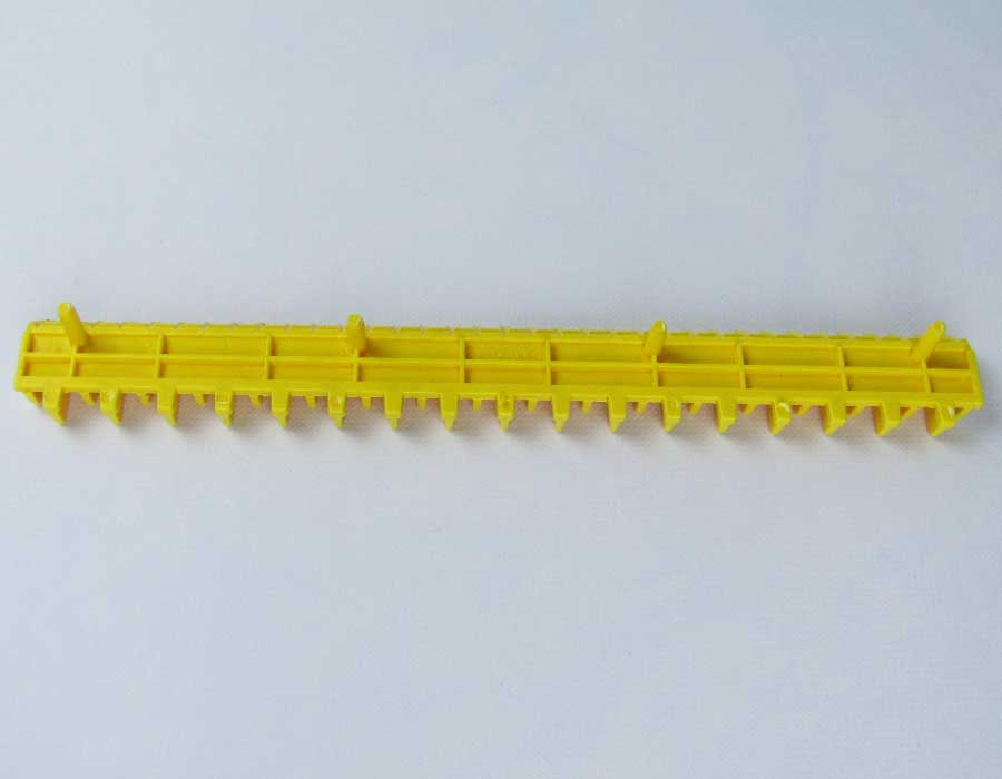 Демаркационная линия, L - 316мм, 35 зубцов, центральная, желтая