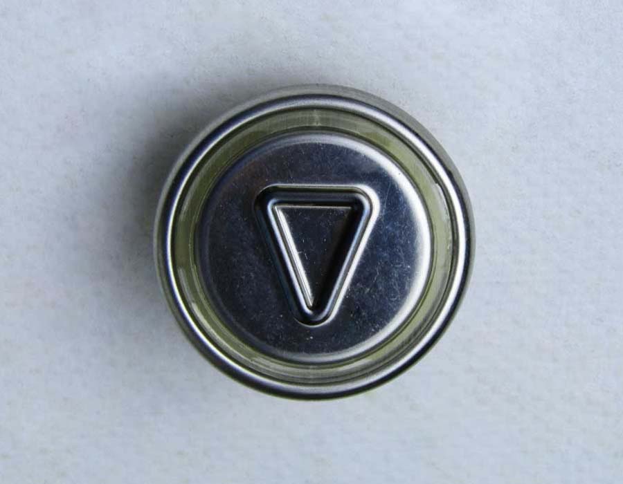 Кнопка вызова/приказа, ВКЛ13А-7-3И, Стрелка, красная индикация