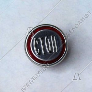 Кнопка вызова/приказа, ВКЛ13А-6-39И22, Стоп, красная индикация