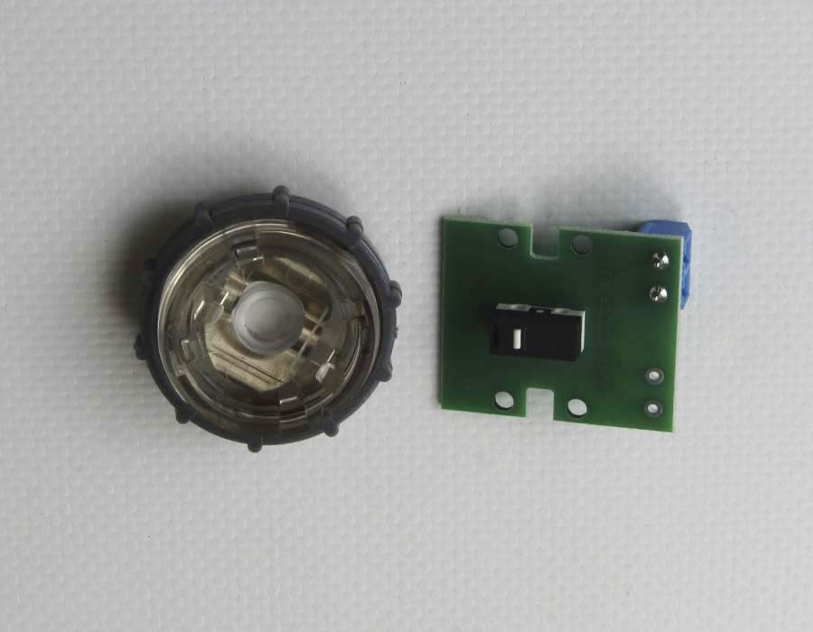 Кнопка вызова/приказа, ВКЛ13А-6-38, Вызов диспетчера, толкатель, пружина