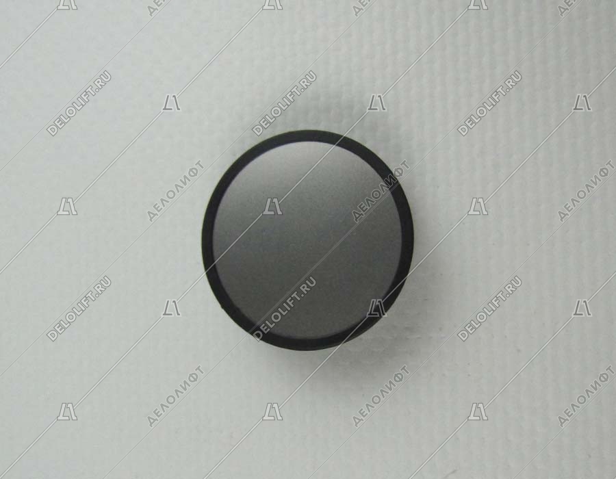 Нажимной элемент кнопки вызова, без символа, чёрный