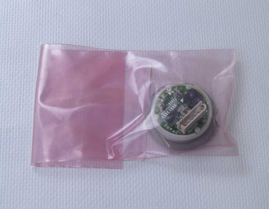 Базовый элемент кнопки вызова, серый корпус, янтарная подсветка