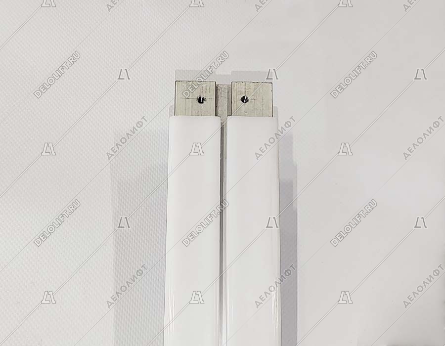 Направляющая поручня эскалатора, 506NCE, 35 градусов, L - 2299,5 мм, Н - 930 мм, 2 горизонтальные ступени, нижняя, алюминиевая