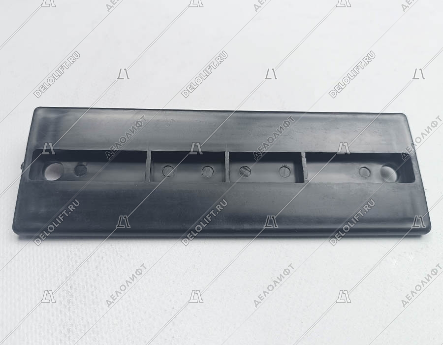 Направляющая поручня эскалатора, L - 168 мм, W - 57 мм, h - 15 мм, пластиковая