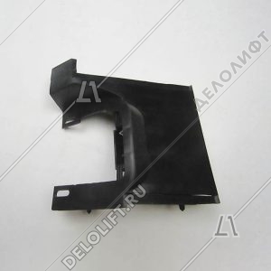 Фронтальная панель устья поручня 506NCE/606NCT, 53 мм, правая