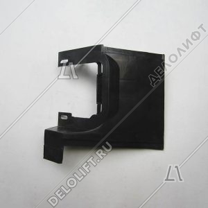 Фронтальная панель устья поручня 506NCE/606NCT, 53 мм, левая