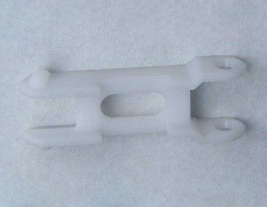 Конечное звено отклоняющей/огибающей/обводной цепи балюстрады, новый тип, белые звенья