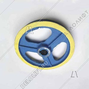 Канатоведущий шкив (КВШ), 480х3х10, 0463Б.02.00.001