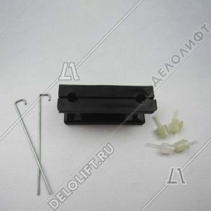 Вкладыш башмака направляющей кабины/противовеса, BFK16, L - 80 мм, с пинами и проволокой