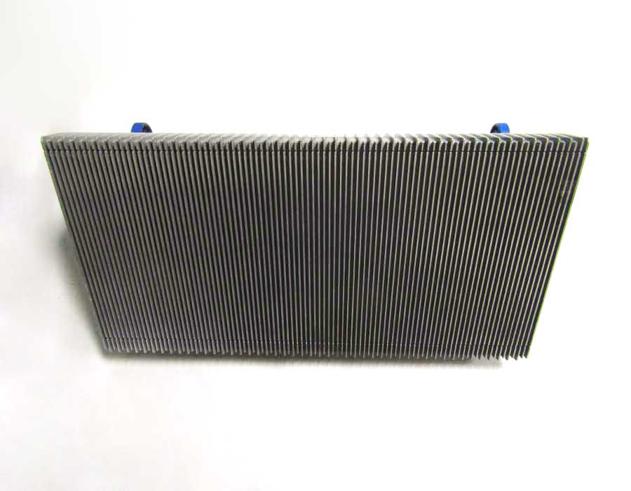 Ступень эскалатора, 1000 мм, 506 NCE, диаметр роликов - 76.2 мм, алюминий, окрашенная (серебро), без демаркации