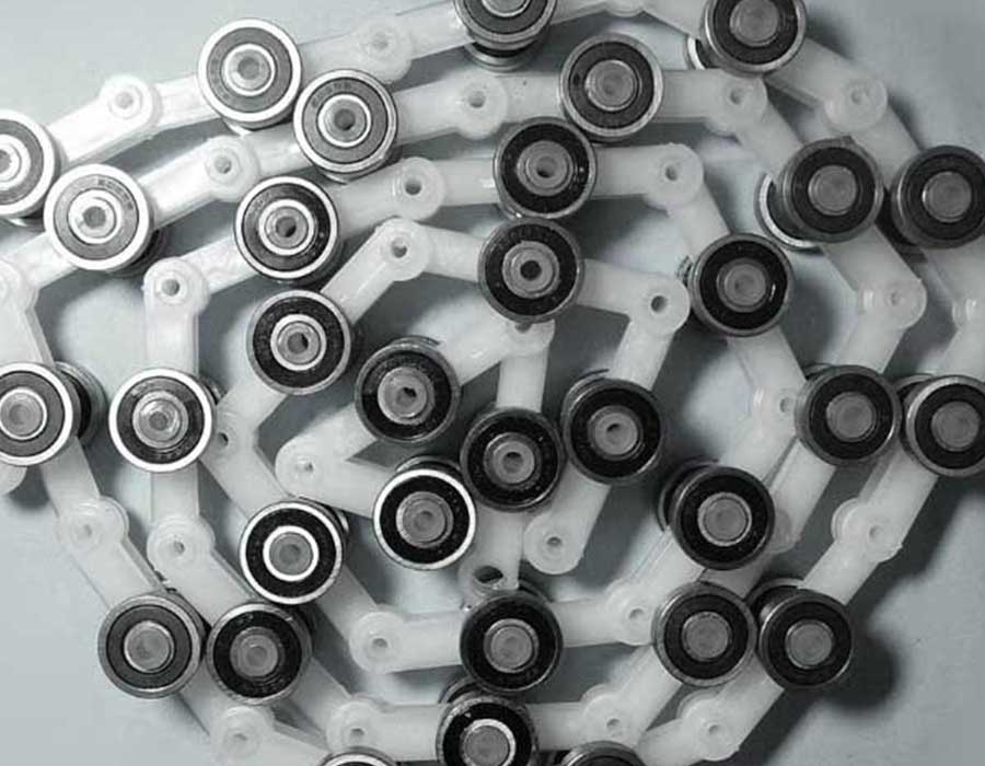 Цепь отклоняющая/огибающая/обводная, 32 звена, двойная вилка