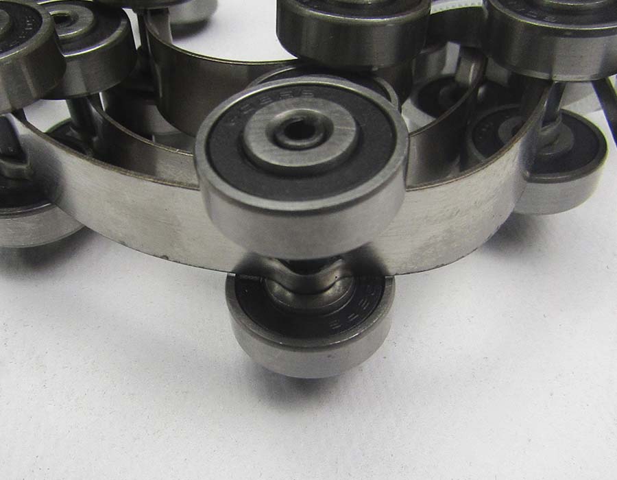 Цепь отклоняющая/огибающая/обводная, Velino, 24 звена, L - 1270/1280 мм, в комплекте с двумя съемными планками