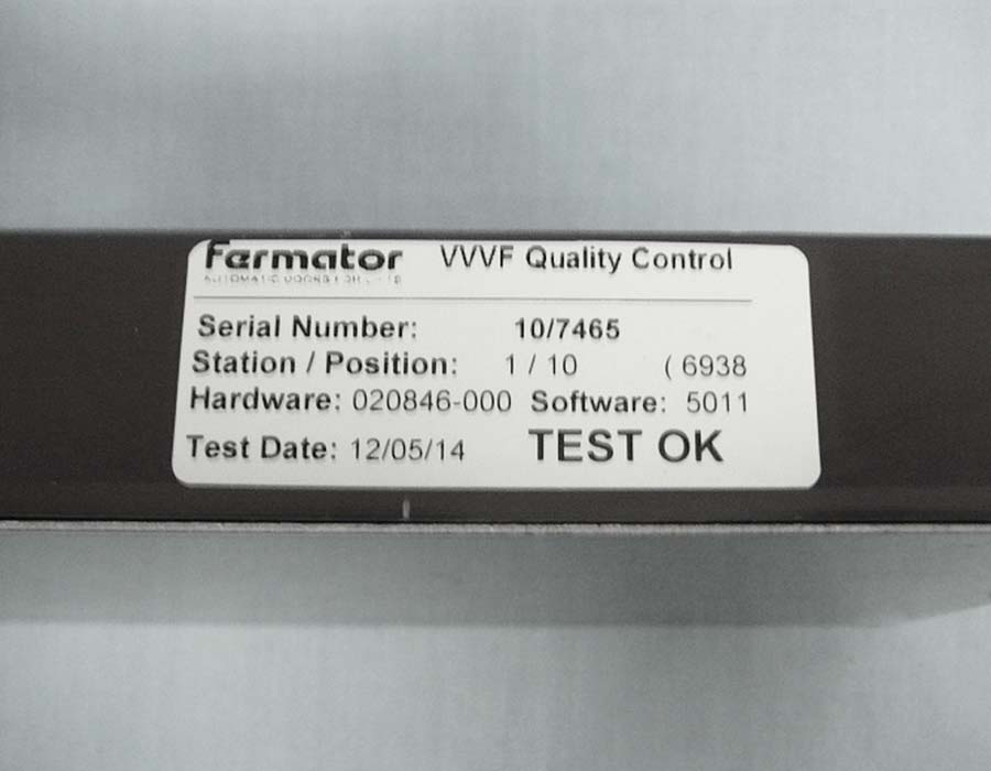 Блок управления привода дверей, VVVF5