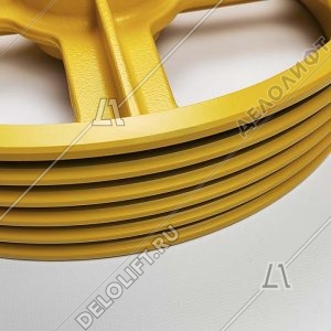 Канатоведущий шкив (КВШ), M71S, 480х5х11