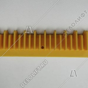 Демаркационная линия, QSTJ.0a-102, фронтальная правая, пластик, желтая