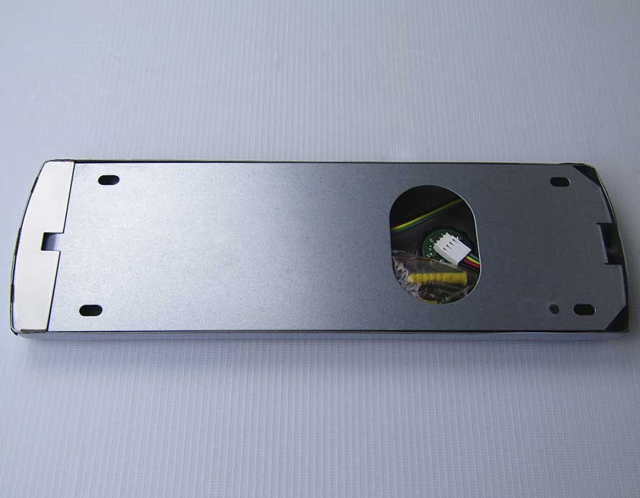 Панель/пост вызова, 2 кнопки и индикатор, одиночное управление, синяя индикация